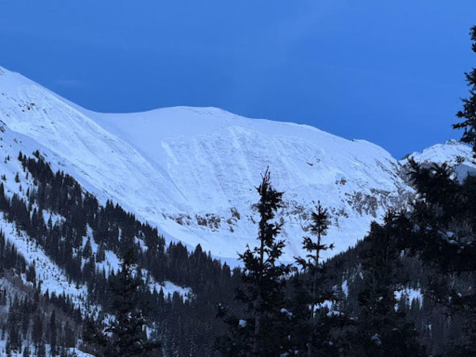 Natural Avalanches near Silverton